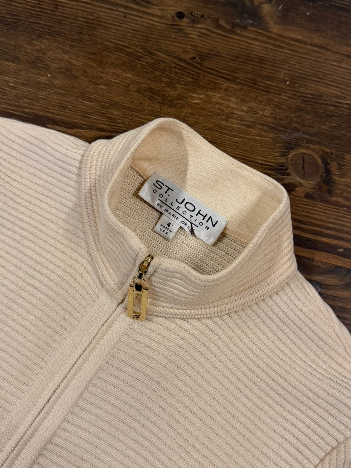 센존 짚업 니트 55~66 상품이미지6