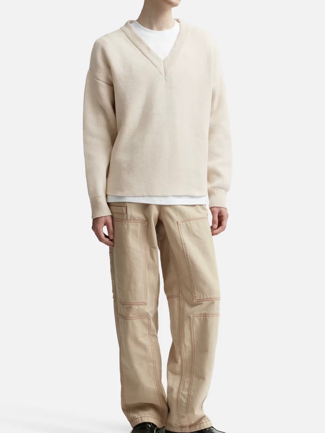 Jacquemus 자크뮈스 La Maille Sargas V넥 스웨터 상품이미지5