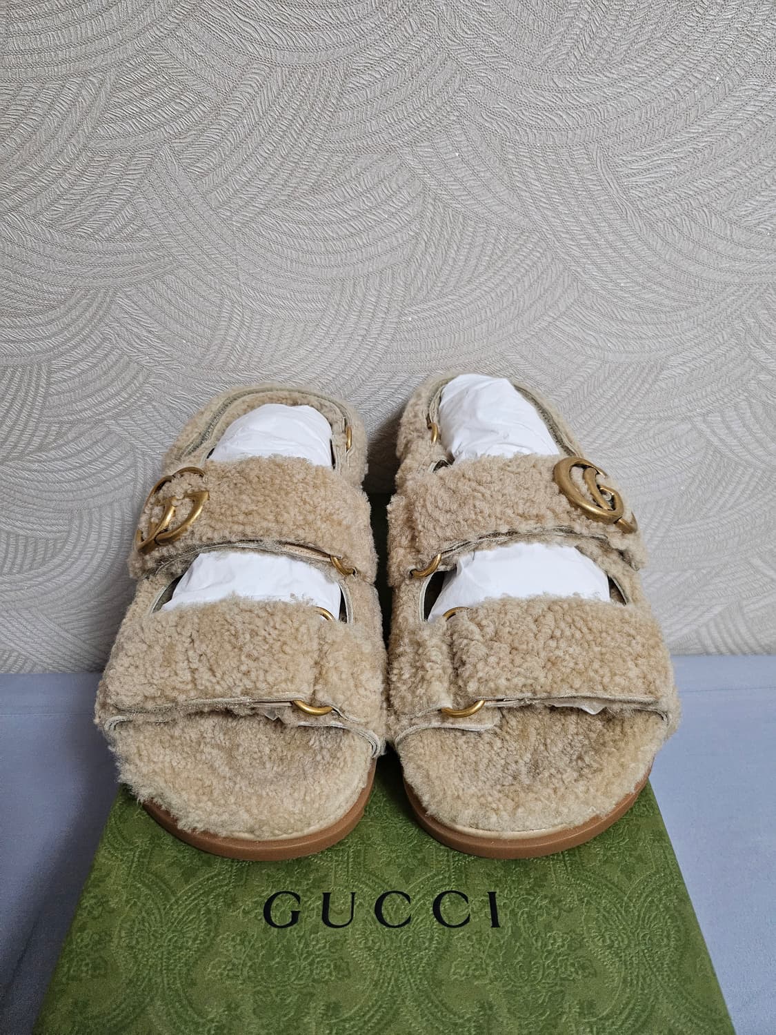 구찌 퍼 슬리퍼 상품이미지1