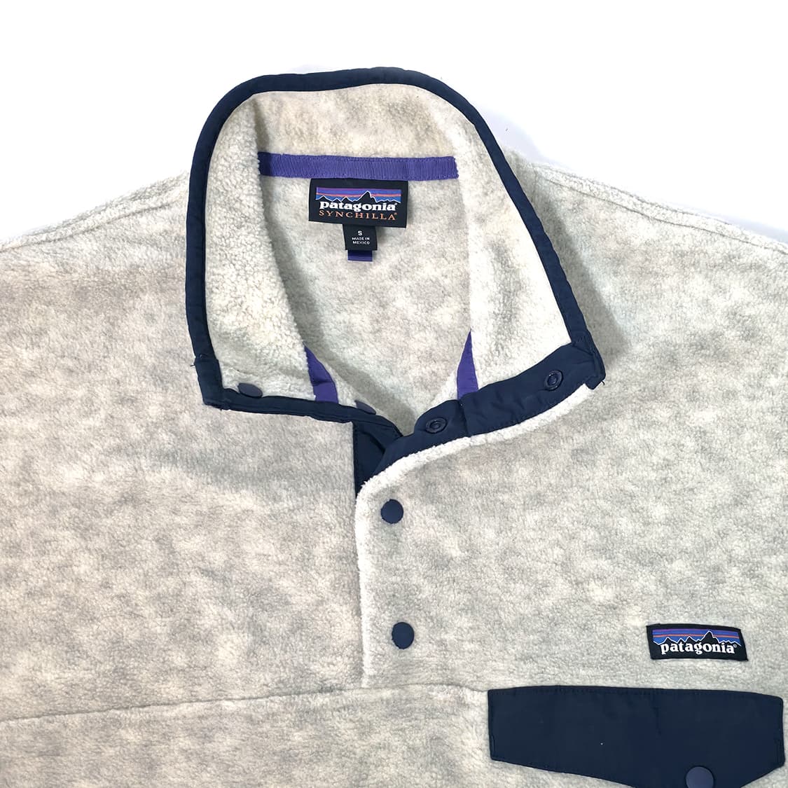 [S] 파타고니아 신칠라 스냅티 오트밀 헤더 상품이미지4