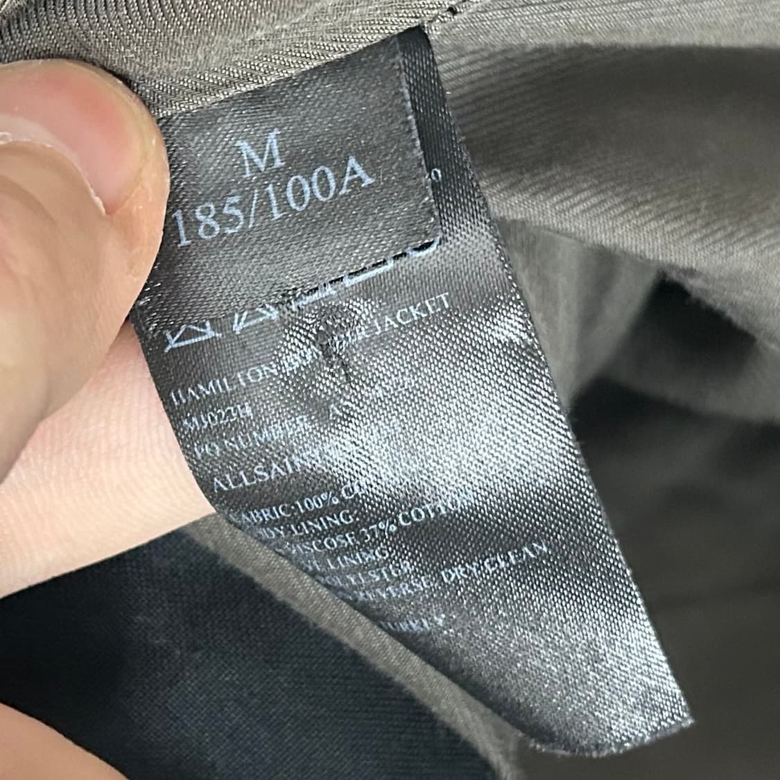 올세인츠 해밀턴 봄버 자켓 상품이미지7