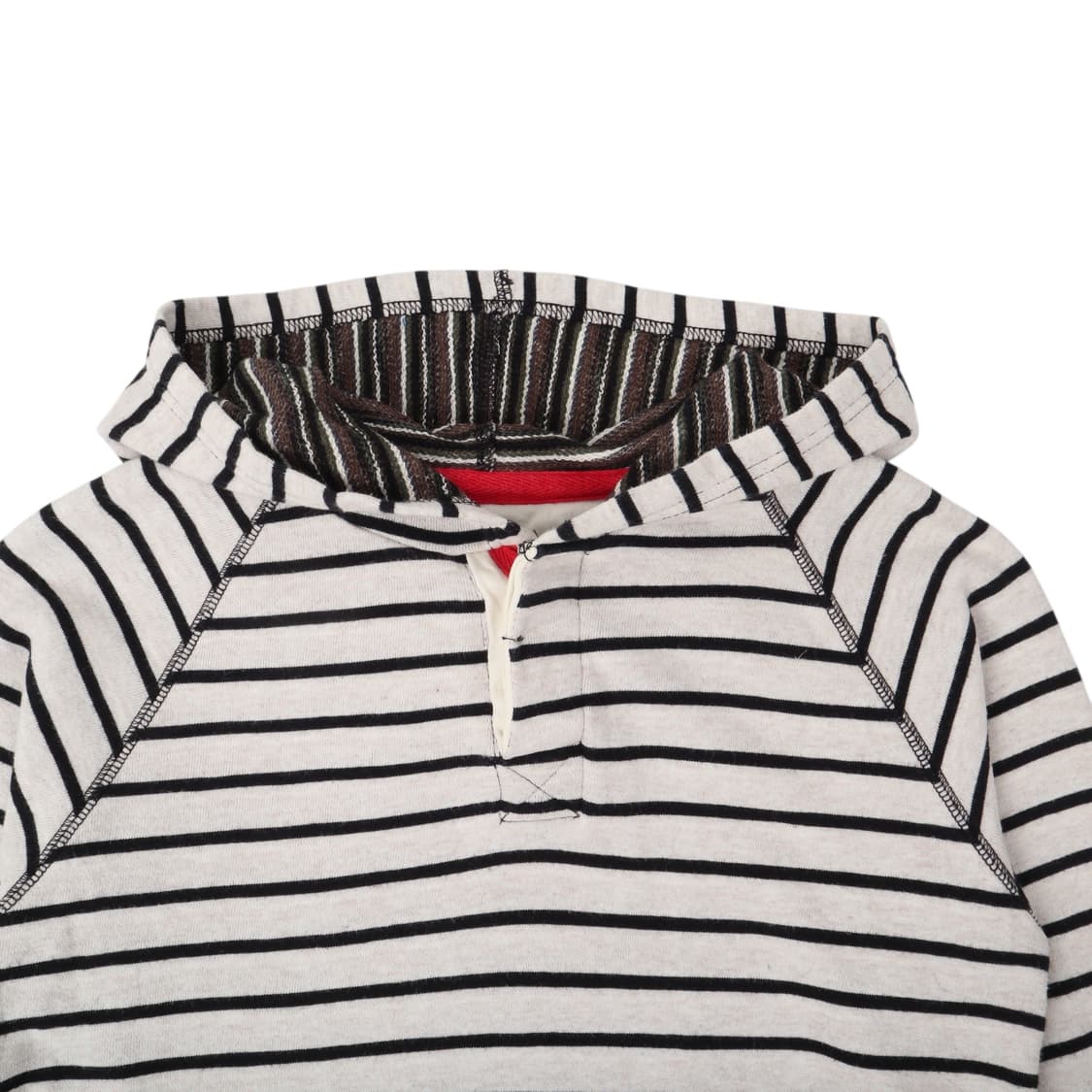 빔즈 하트 스트라이프 후드티 상품이미지2