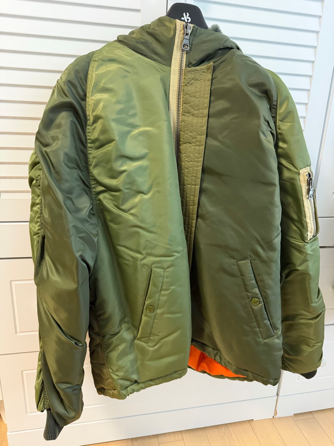 앤더슨벨 N2B 봄버 자켓/L사이즈 판매(새제품급) 상품이미지2