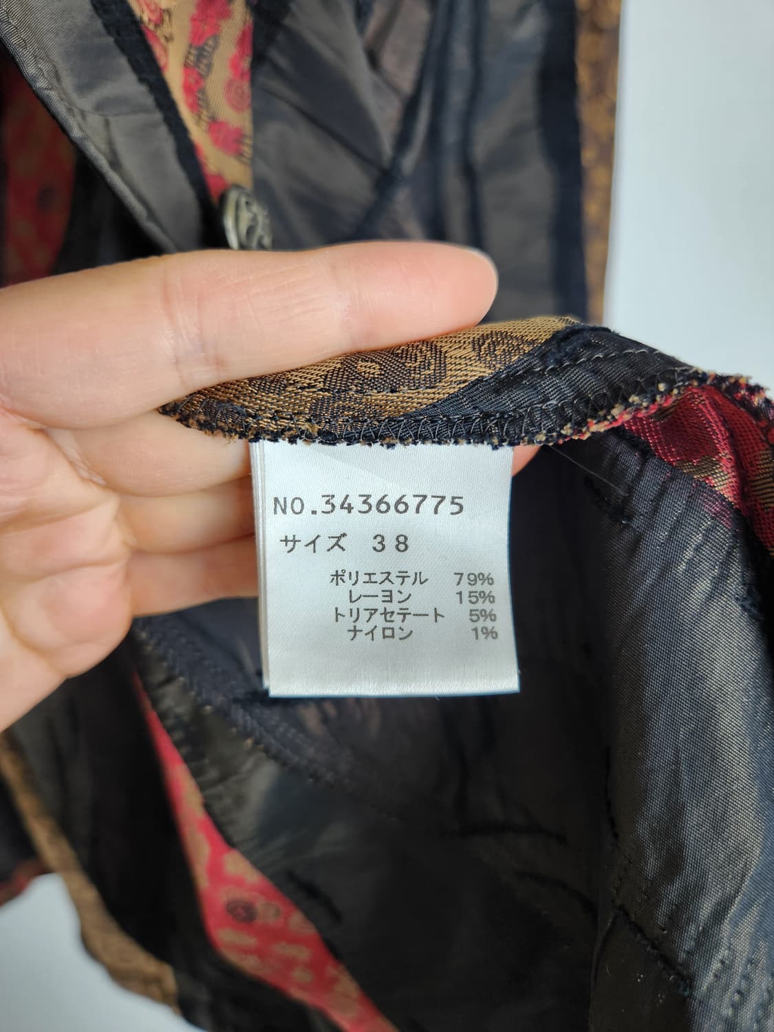 오리엔탈 언발 블라우스 상품이미지10