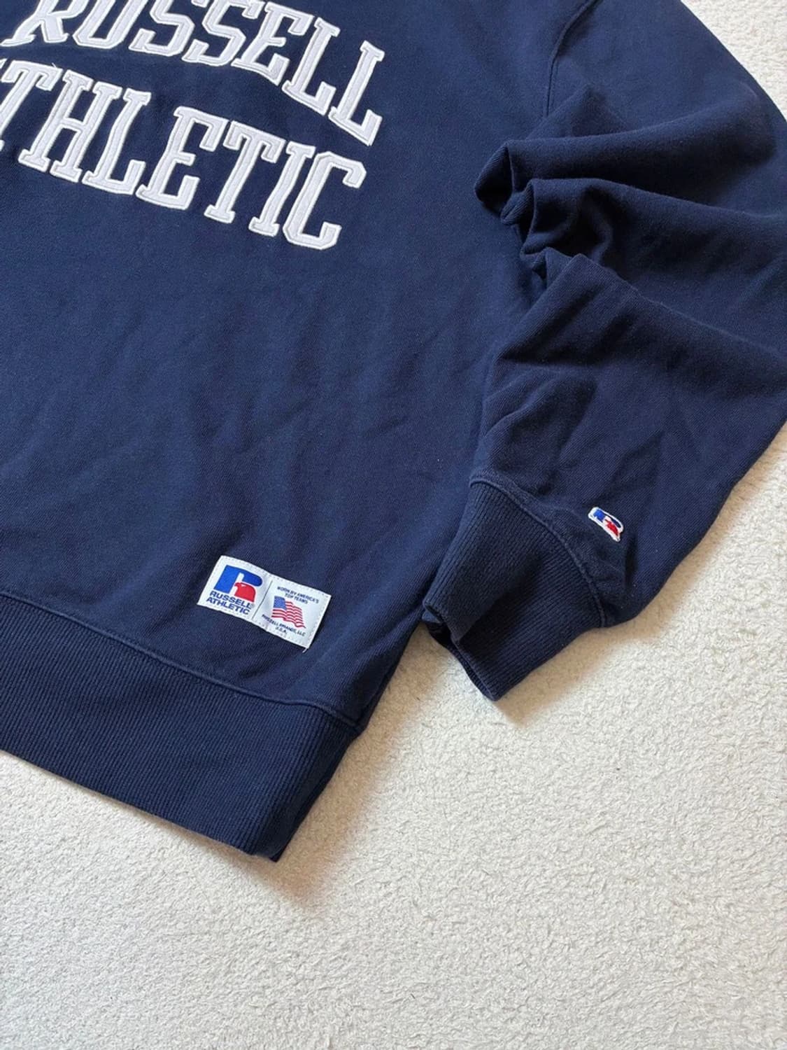 러셀 Russell 아치 로고 크루넥 맨투맨 PN7262 상품이미지4