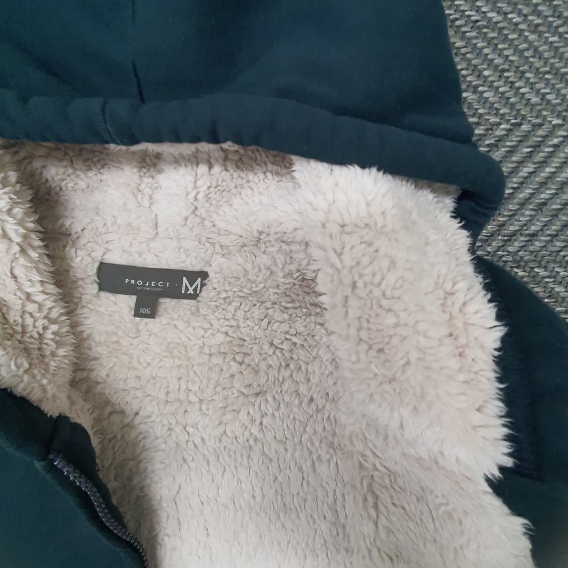 프로젝트엠 기모 후드집업 자켓 남자105 상품이미지6