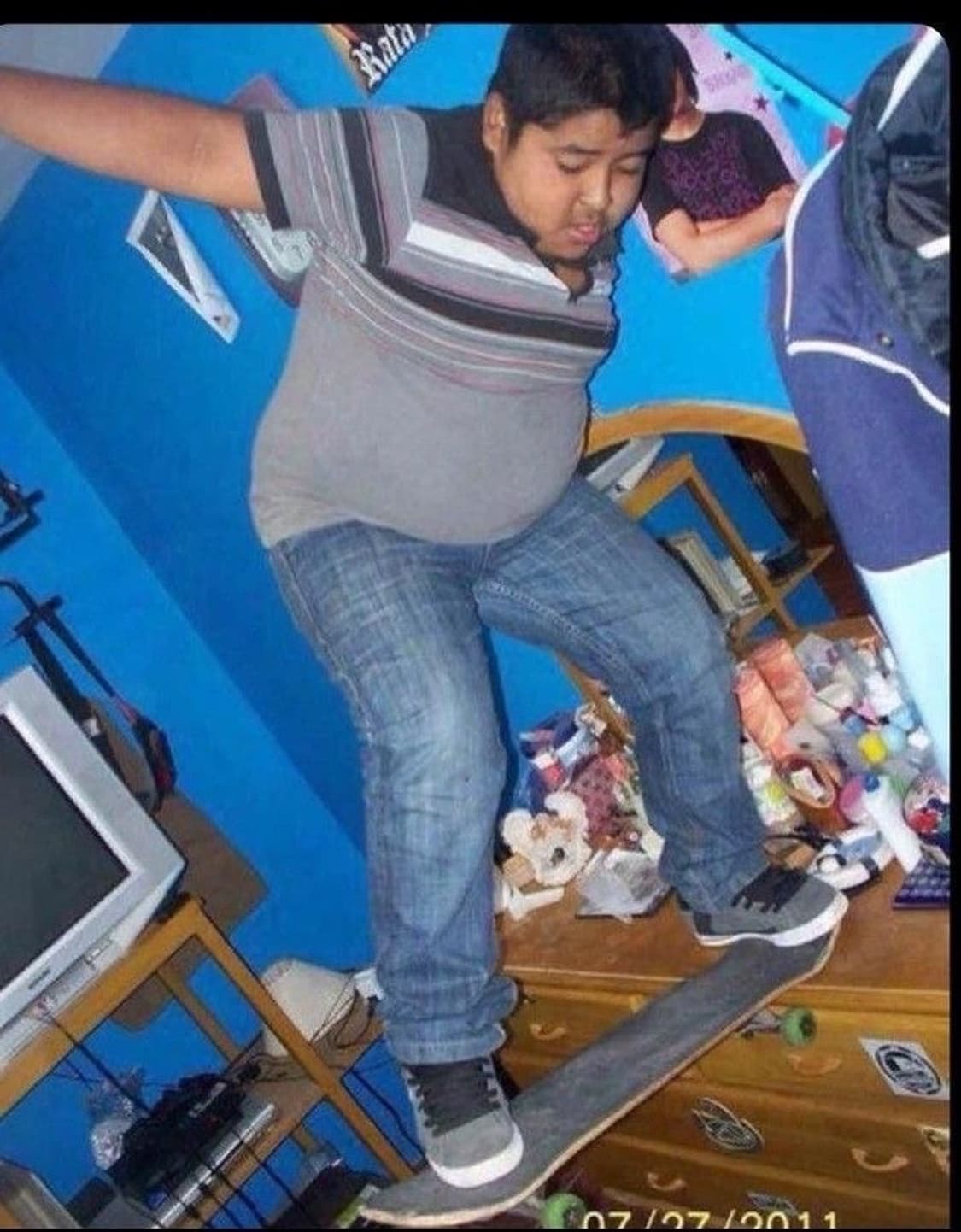 (데드스탁) 90s 나이키 바클리 vs 고질라 빈티지 볼캡 상품이미지1