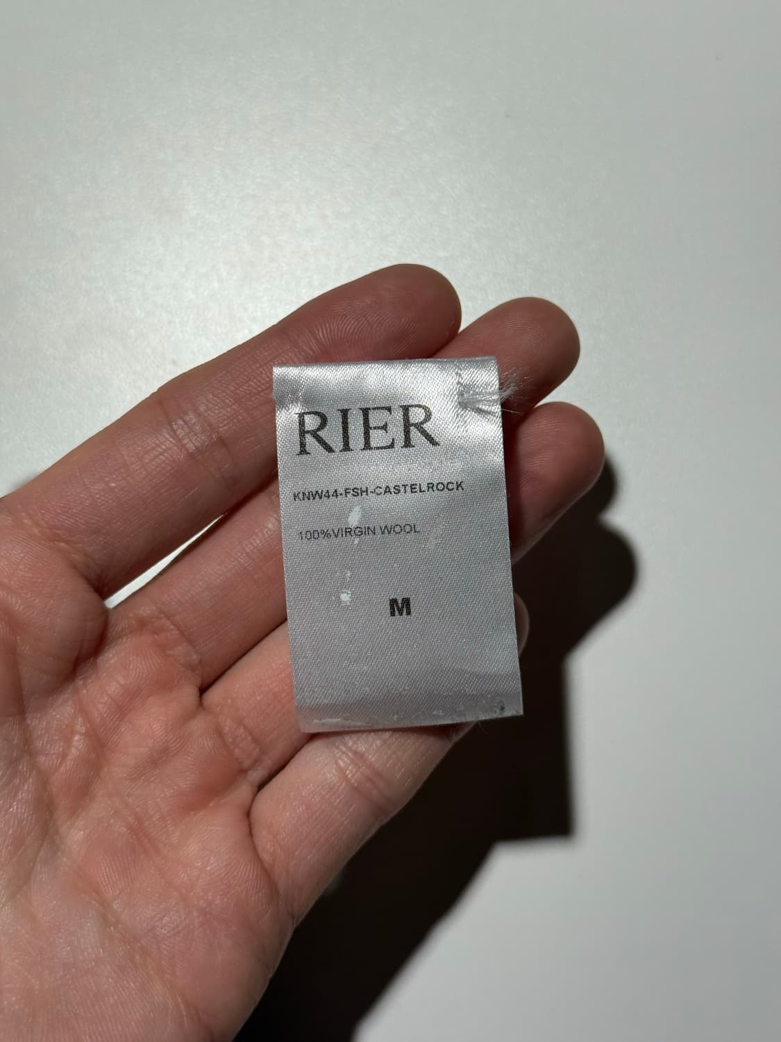 리에르 버진울 니트 (M, 새상품)  상품이미지5