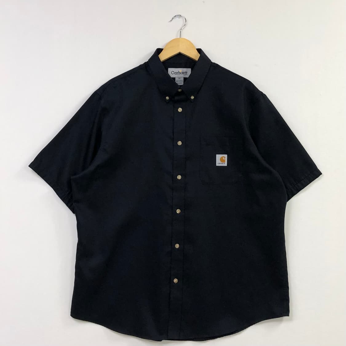 XL 칼하트 블랙 워크 셔츠 상품이미지2