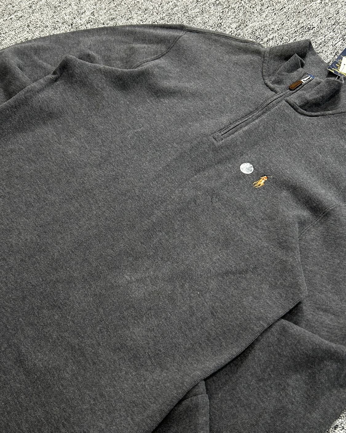 폴로 랄프로렌 그레이 하프집업 니트  상품이미지2