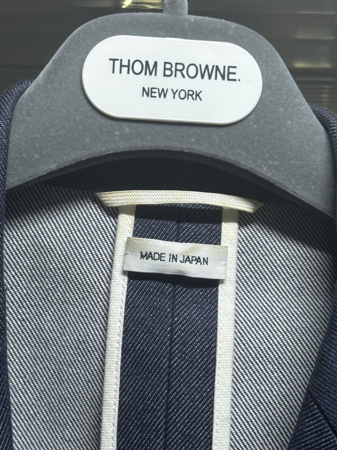 톰브라운 하이암홀 언스트럭쳐드 데님셋업 3,1 상품이미지5