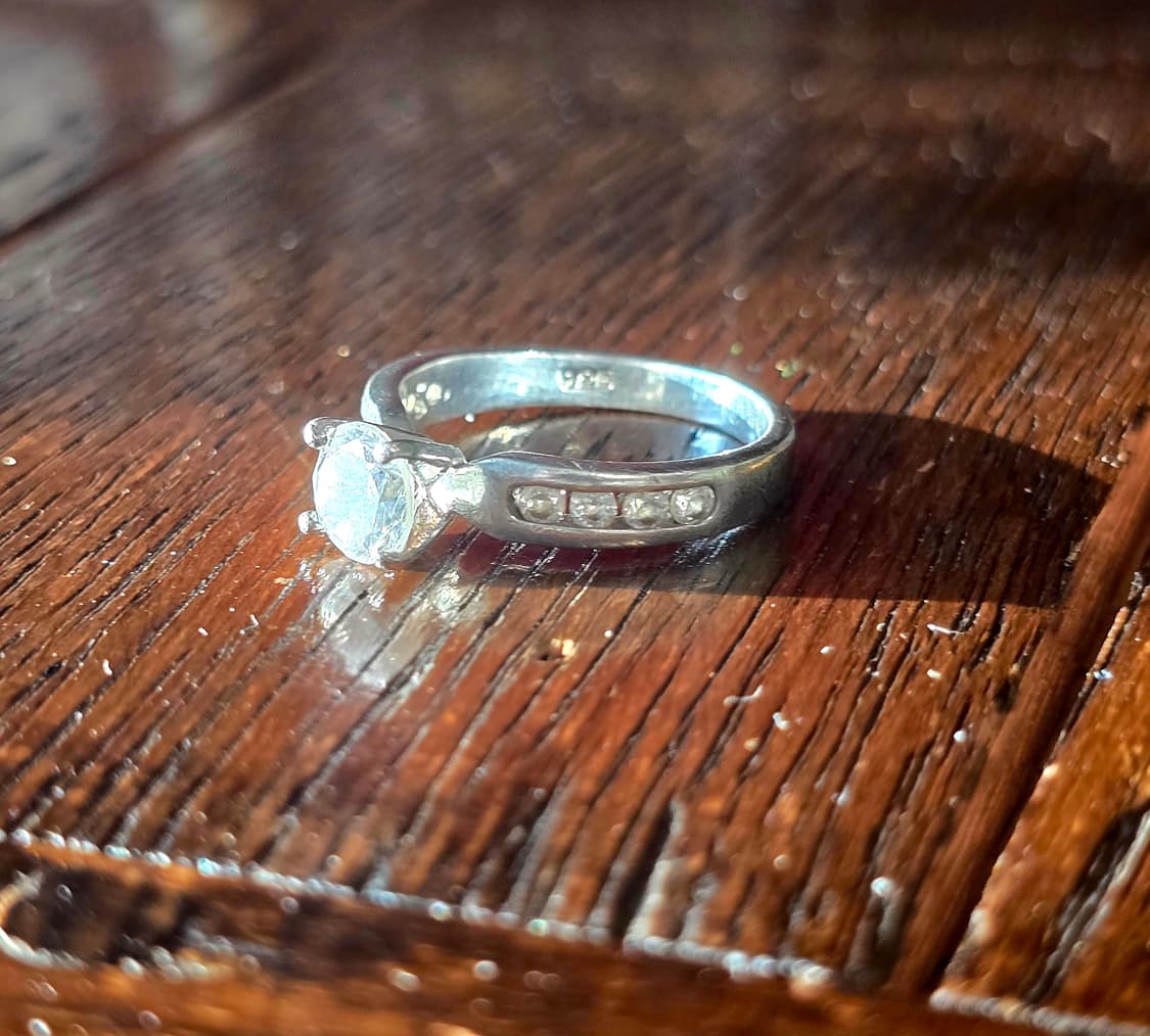 🇺🇸 실버 7부 칵테일 링 상품이미지4