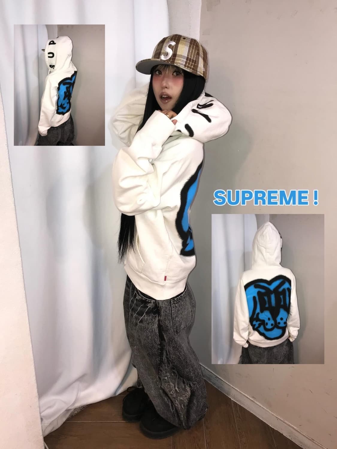 Supreme Bone Hood Zip-Up - 18Fw 상품이미지1