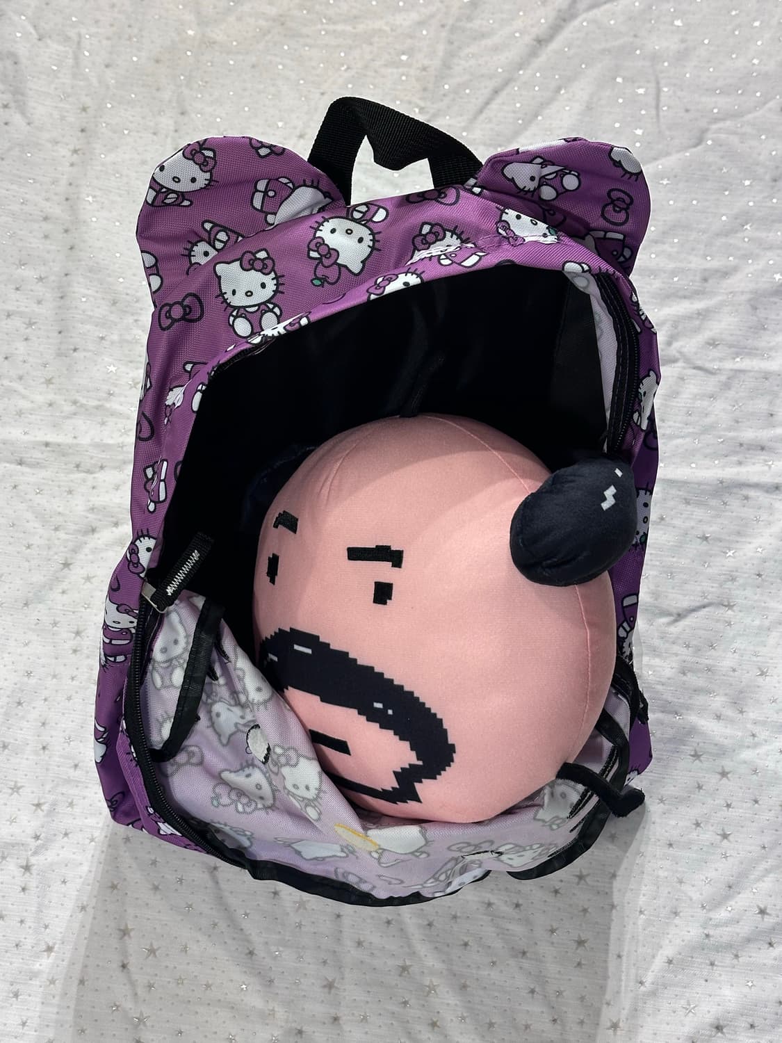 2015 홋카이도 퍼플 키티 백팩 🎒 상품이미지9