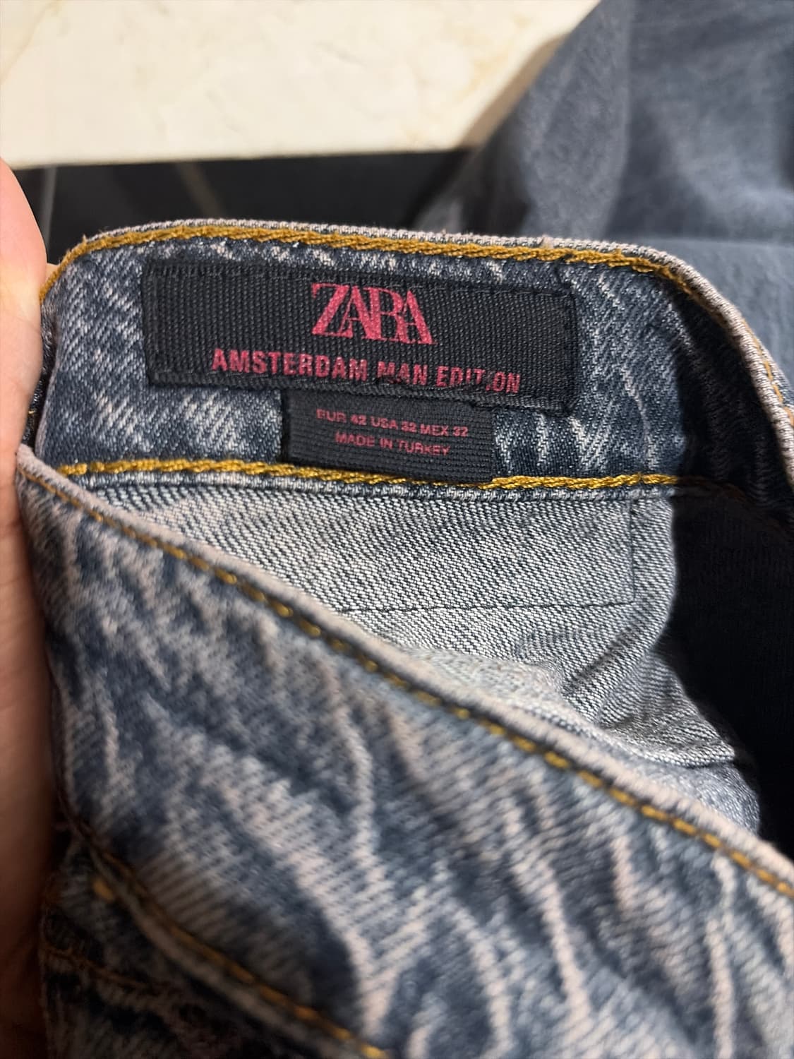 자라 와이드 데님 팬츠 상품이미지3