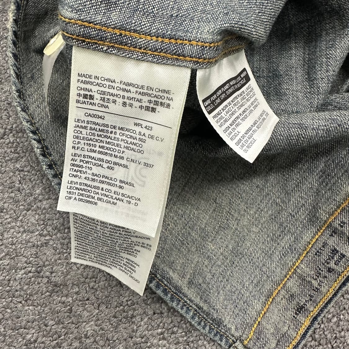 리바이스 웨스턴 셔츠 상품이미지4