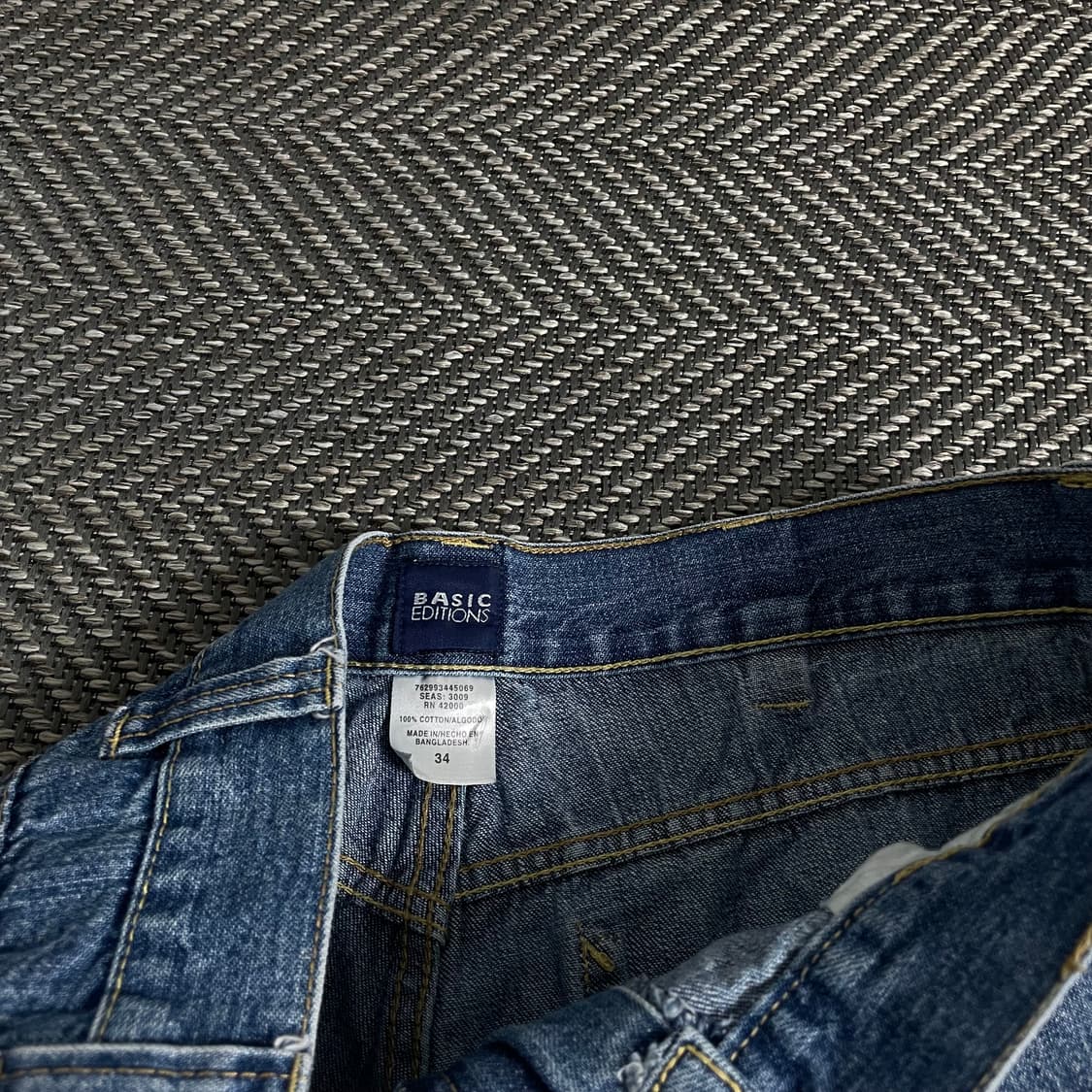 USA 오리지날 데님 버뮤다 팬츠o 3235 상품이미지4