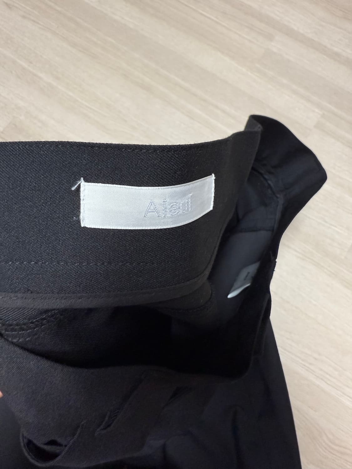 aieul 아이엘 pieter trousers 블랙 50사이즈 상품이미지1