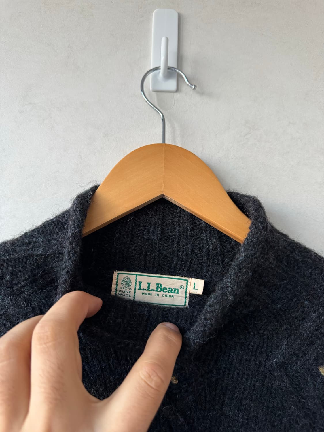 90s 엘엘빈 니트 상품이미지5