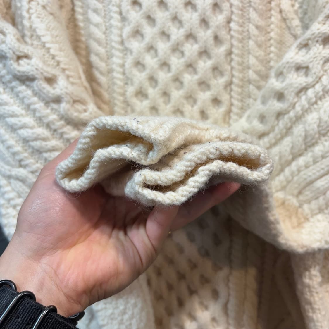 [L] O'maille 오말리 아란 스웨터  상품이미지3