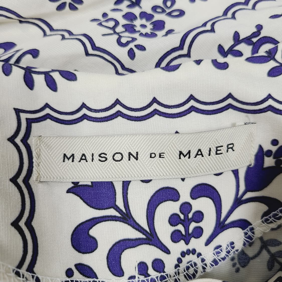 메종드메이어 MAISON DE MAIER 페이슬리 롱 원피스 (8) 상품이미지6