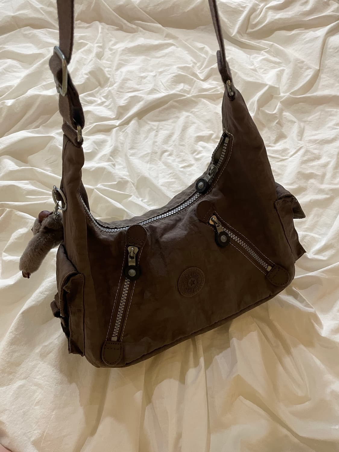 Kipling 키플링 숄더백 브라운 모리걸 y2k 상품이미지4