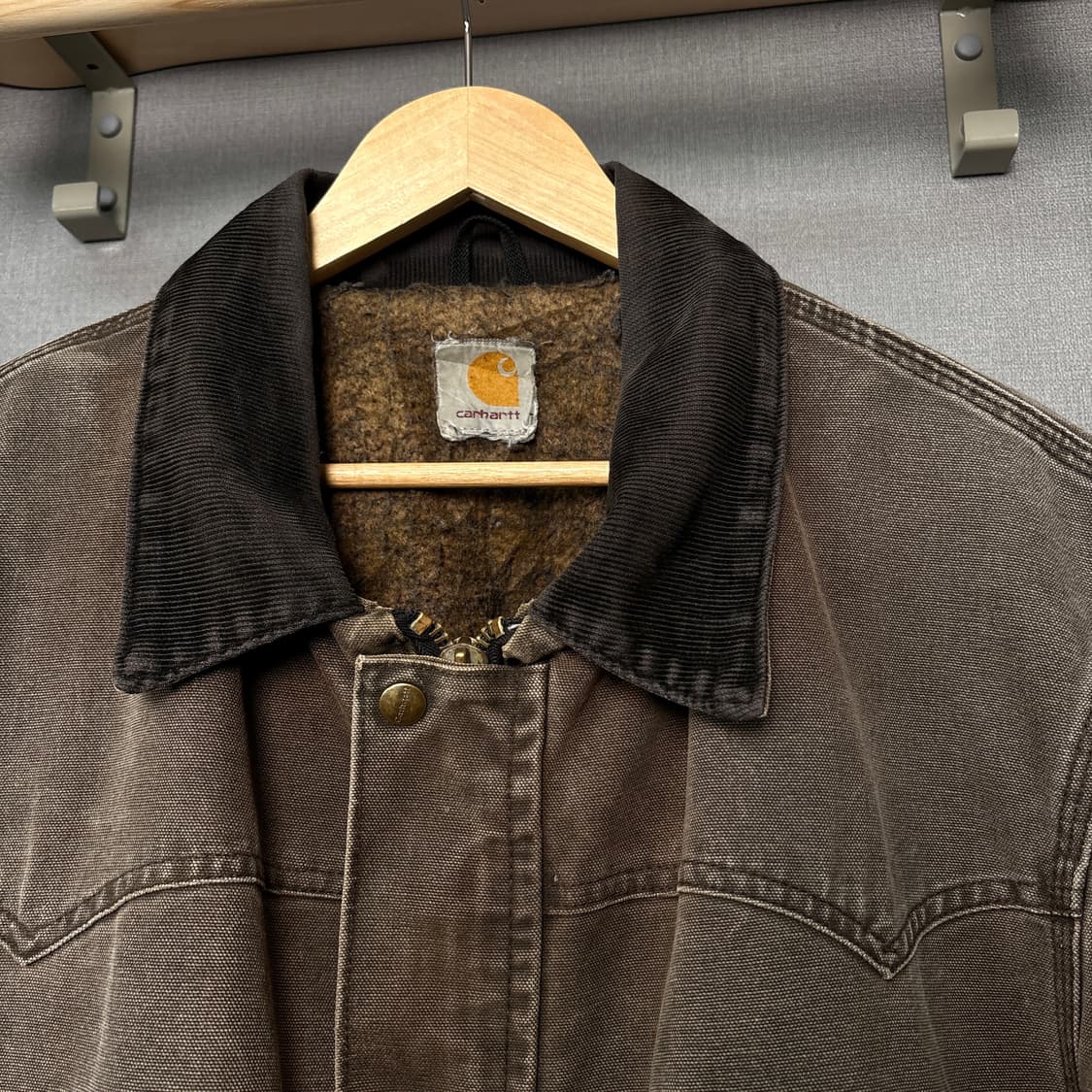 칼하트 90s 블랭킷 디트로이트자켓 c52 상품이미지5