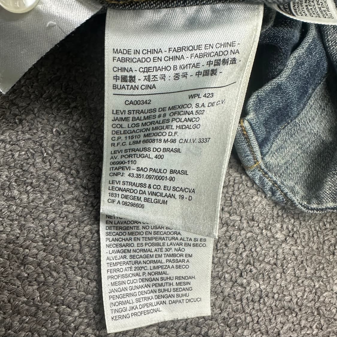 리바이스 웨스턴 셔츠 상품이미지4