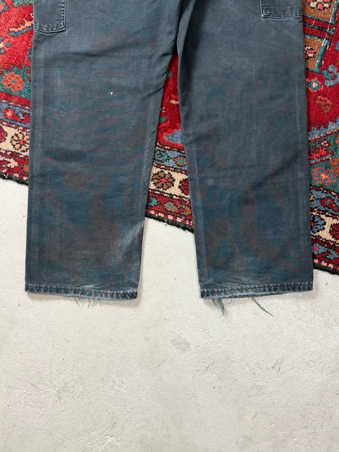 OG USA Made 칼하트 더블니 블랙 칼하트 B01 썩블니 상품이미지8