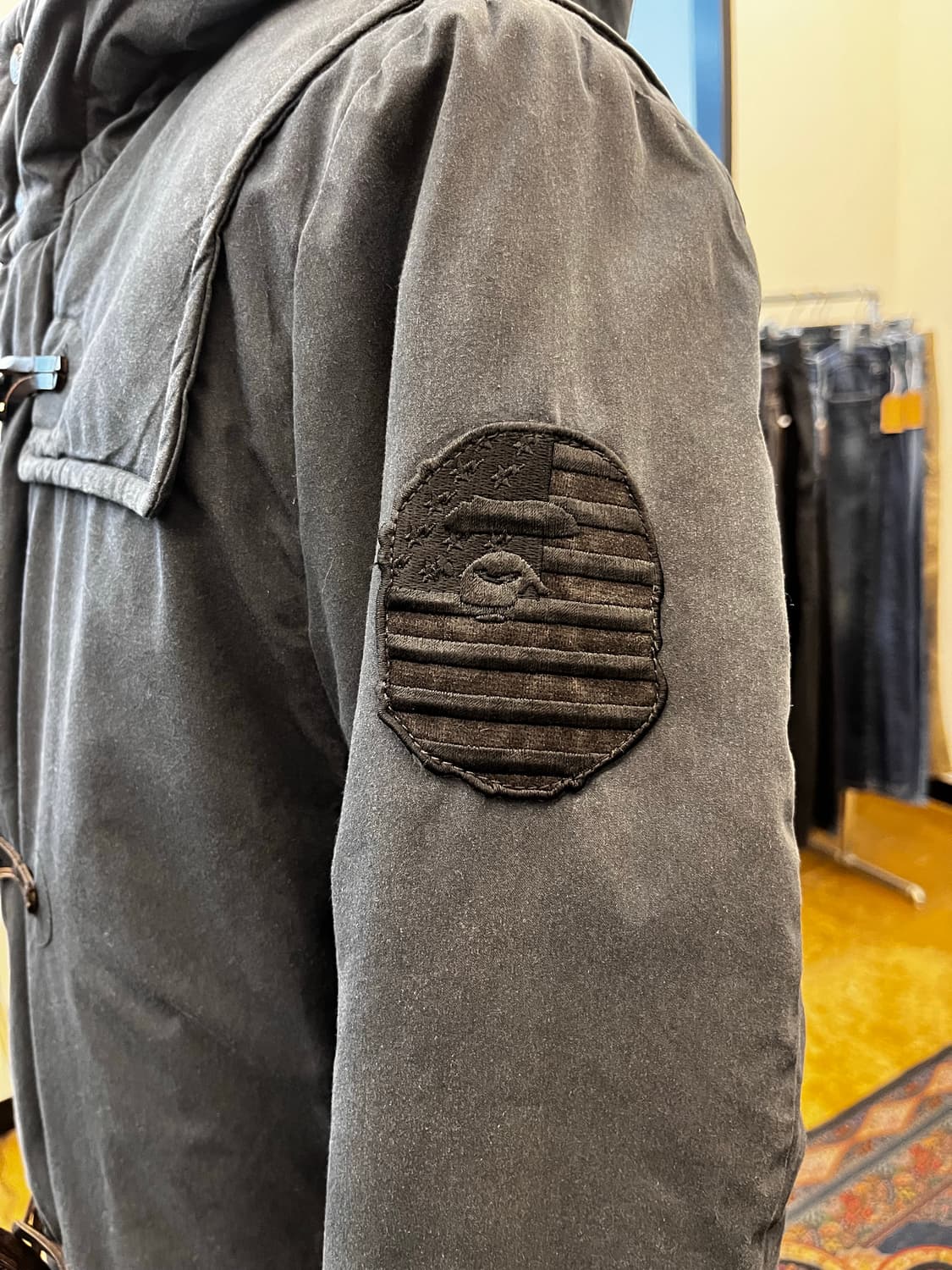 베이프 후드 더플 파카 상품이미지2