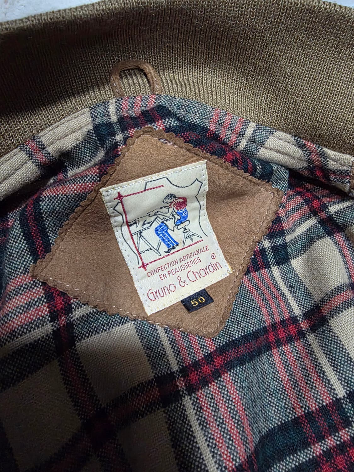 빈티지 A-1 스웨이드 자켓 50사이즈 발스타리노 st 상품이미지2