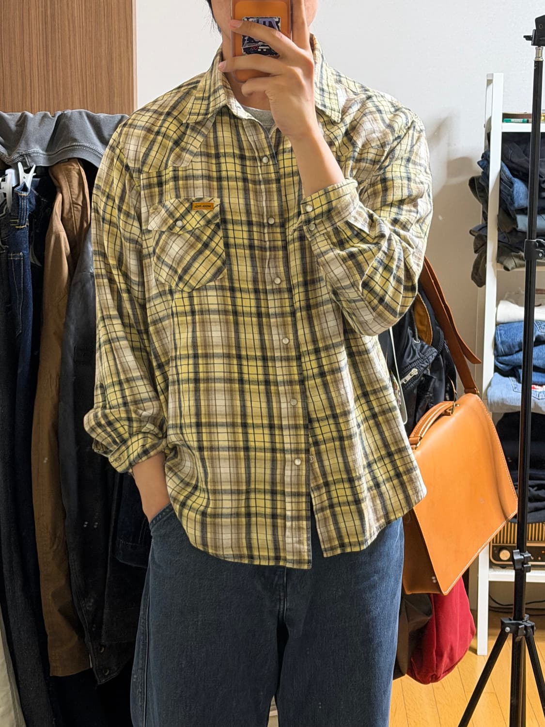 울리치 웨스턴 플란넬 체크 셔츠 상품이미지2