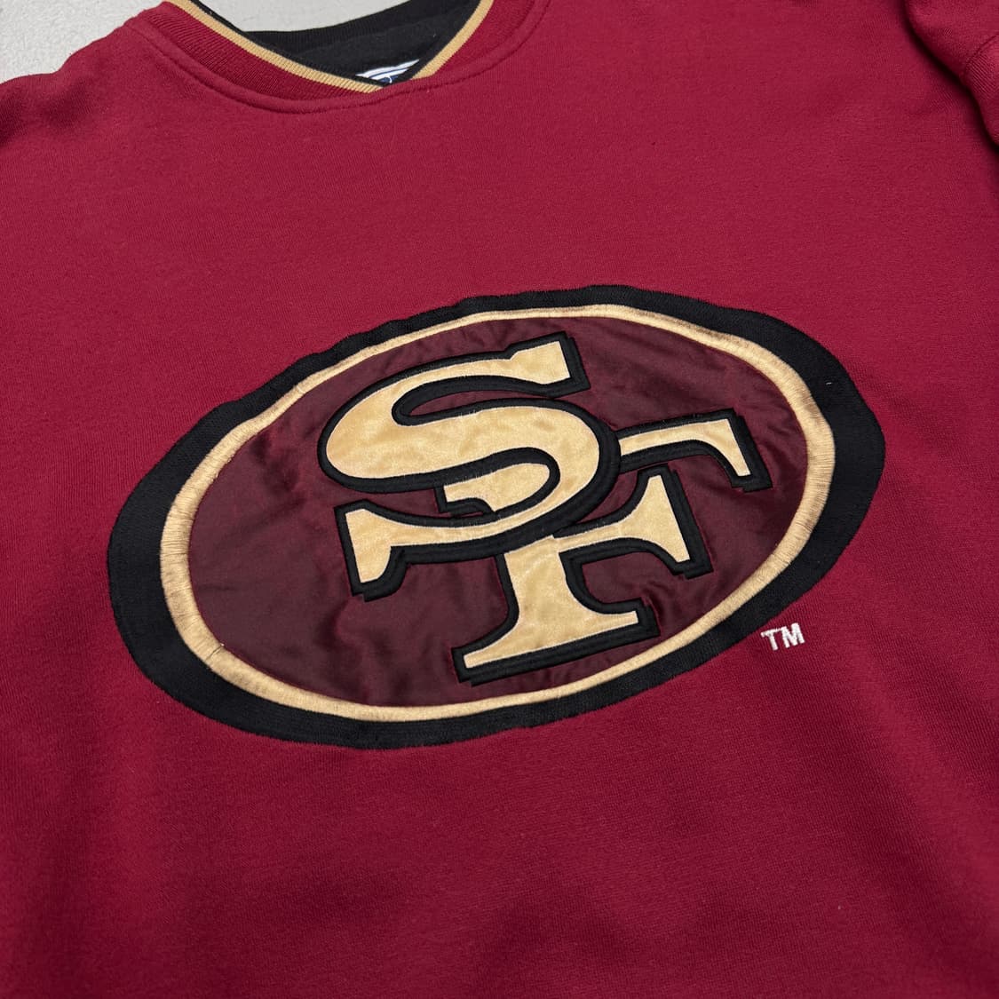 스타터 X NFL 90s 프로라인 49ers 샌프란시스코 스웻 맨투맨 상품이미지3