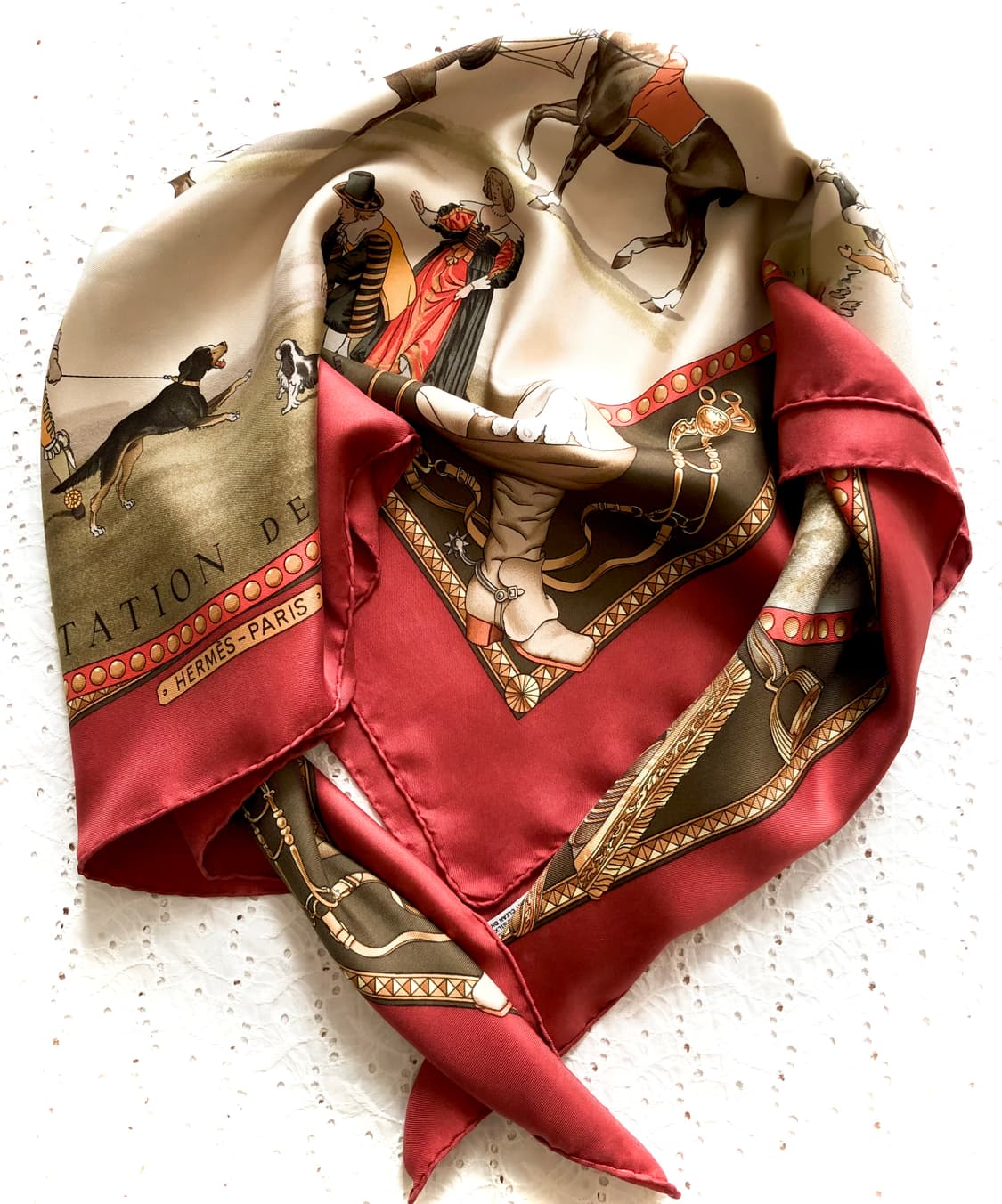 에르메스 대형 실크 스카프 (Carre’) 상품이미지8