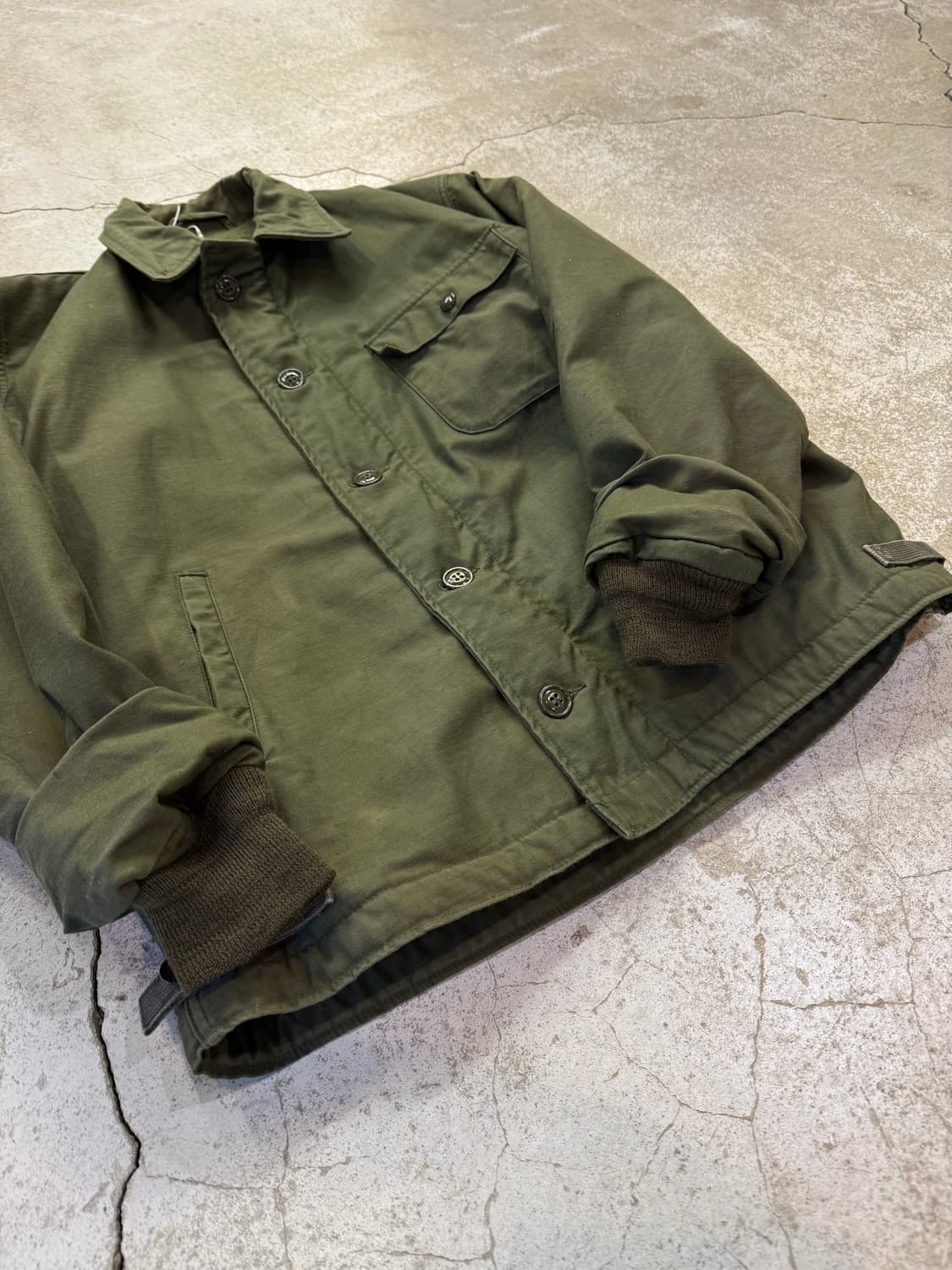 80s U.S NAVY A-2 덱 자켓 상품이미지2