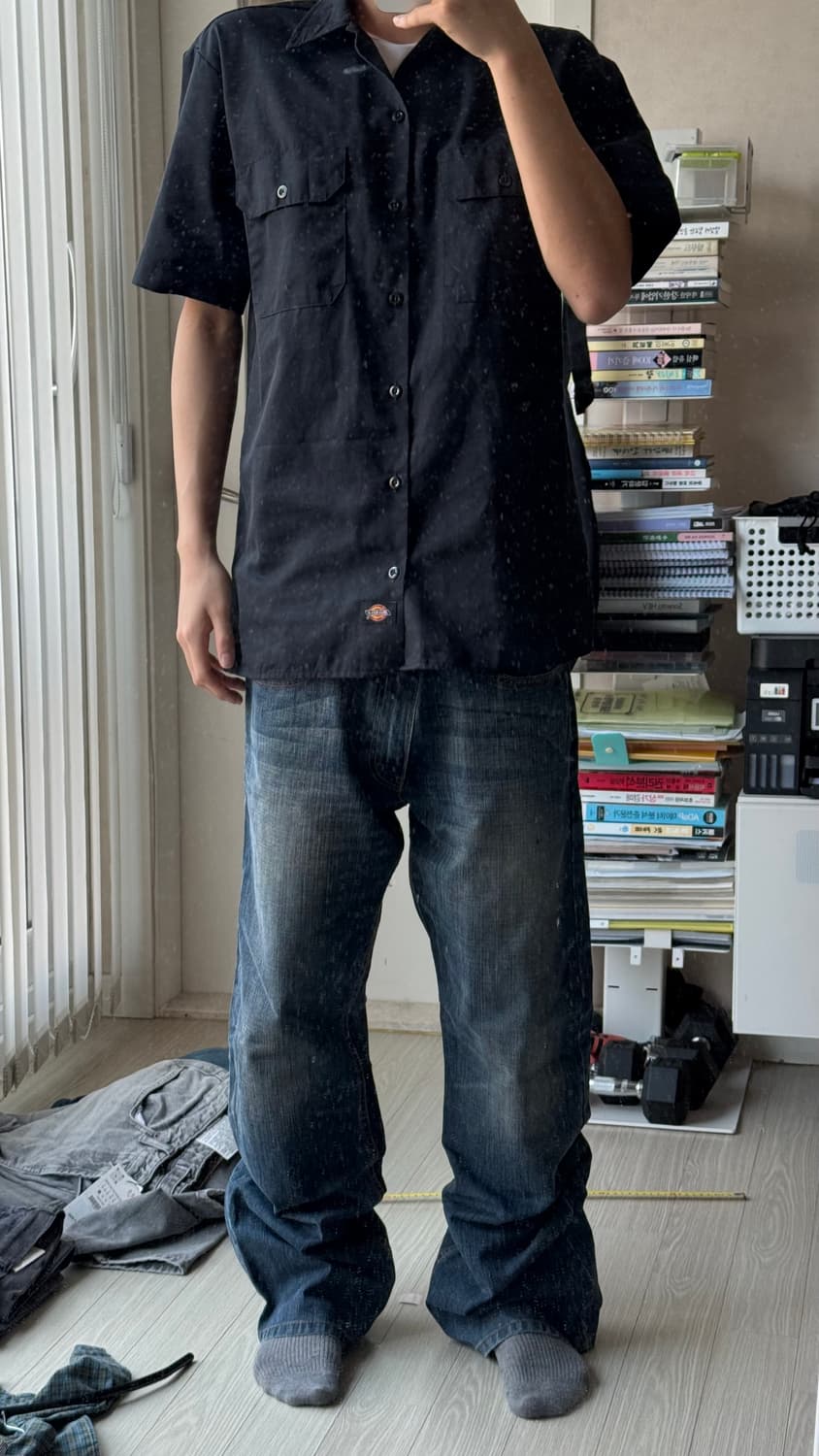 리바이스 527 w34 L32 부츠컷 옐로우스티치 상품이미지2