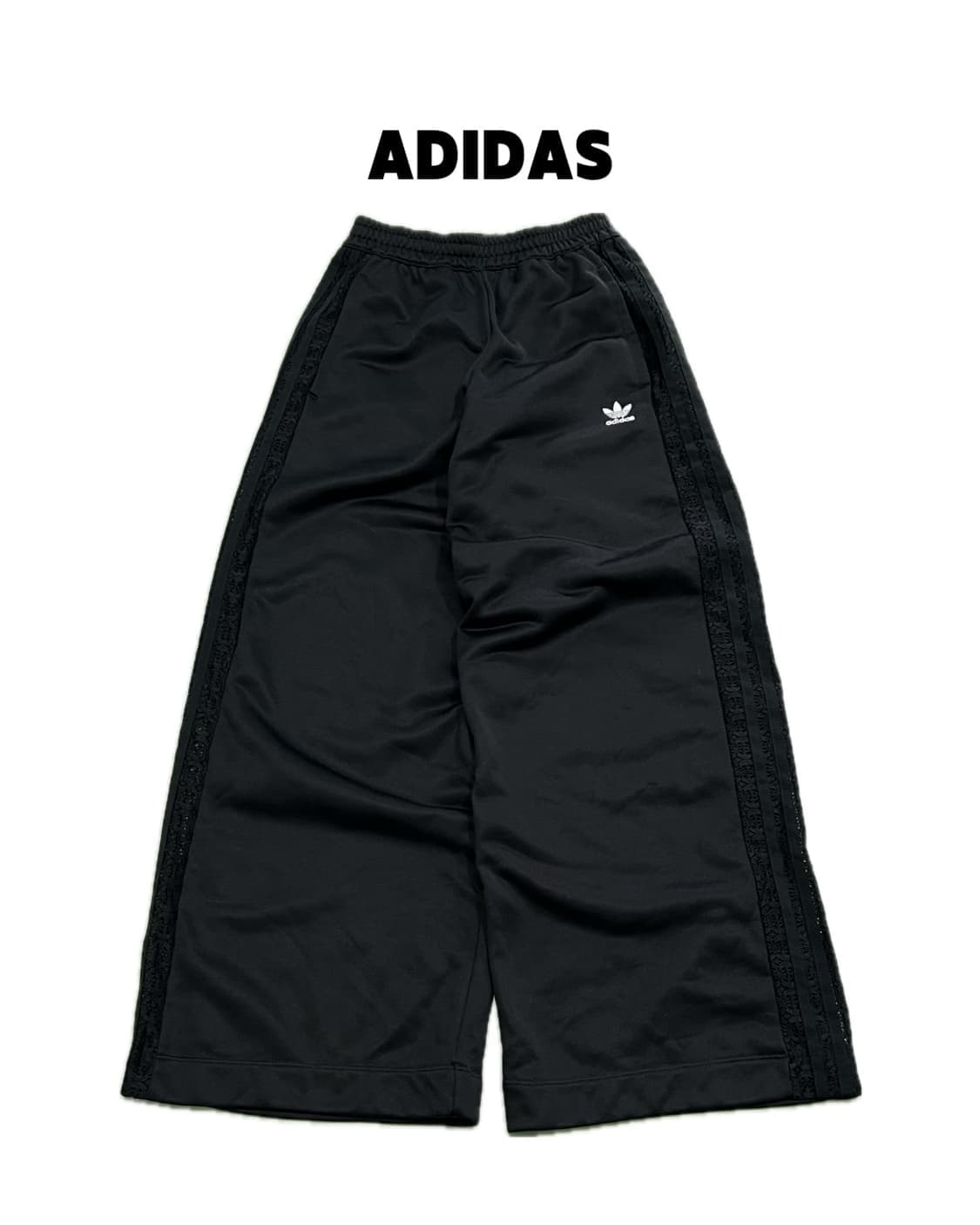 (XS) 아디다스 사이드 망사 와이드 트랙 팬츠 상품이미지1