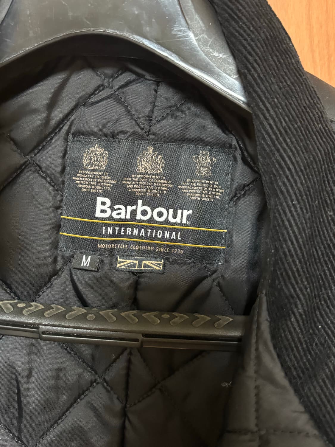 barbour 바버 인터네셔널 듀크 왁스 자켓 딥네이비 M 상품이미지5