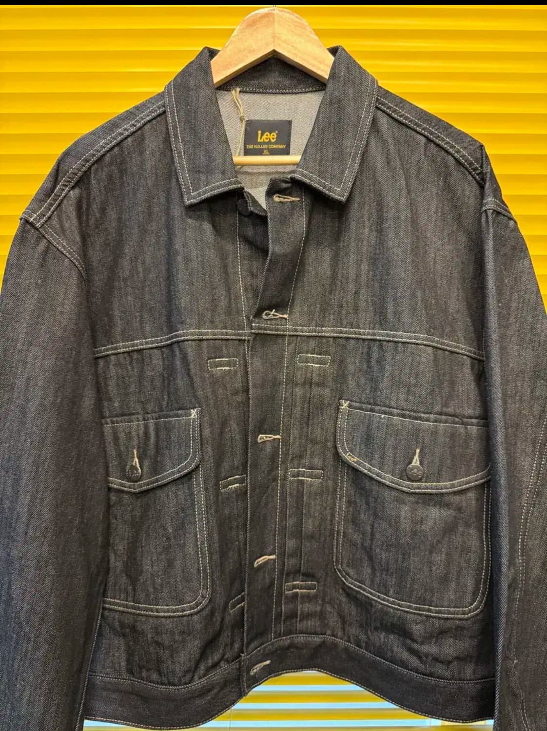 리(LEE) 코듀라 콘밀 데님 자켓(청 L, 흑청 XL) 상품이미지4