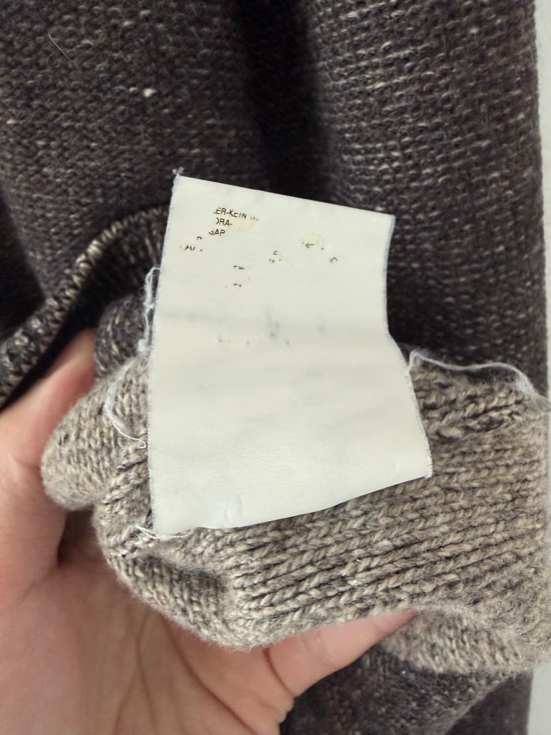 [L]마르지엘라 05-06 니트 스웨터 브라운 상품이미지5