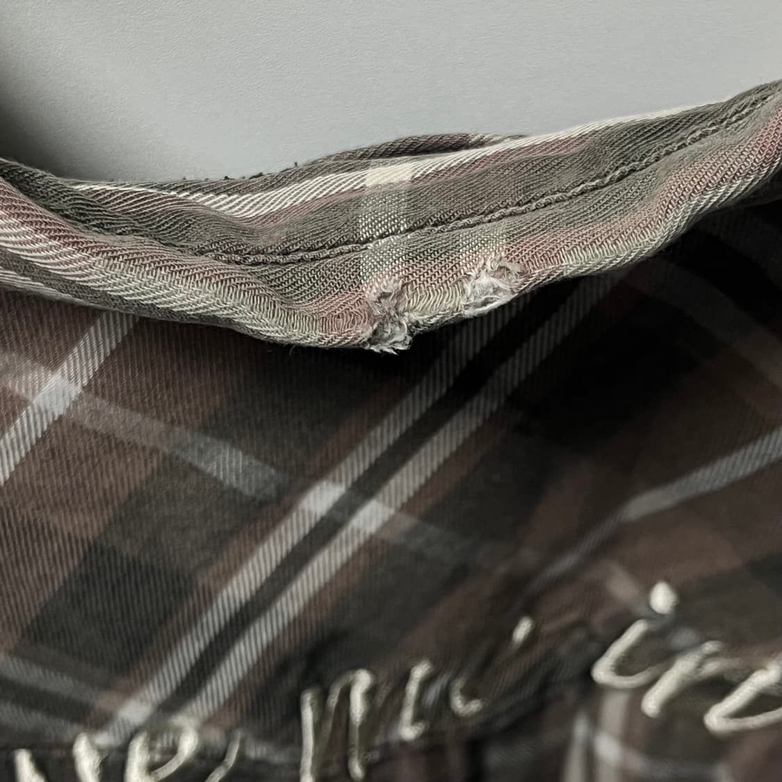 본더치 체크 남방 셔츠 상품이미지3