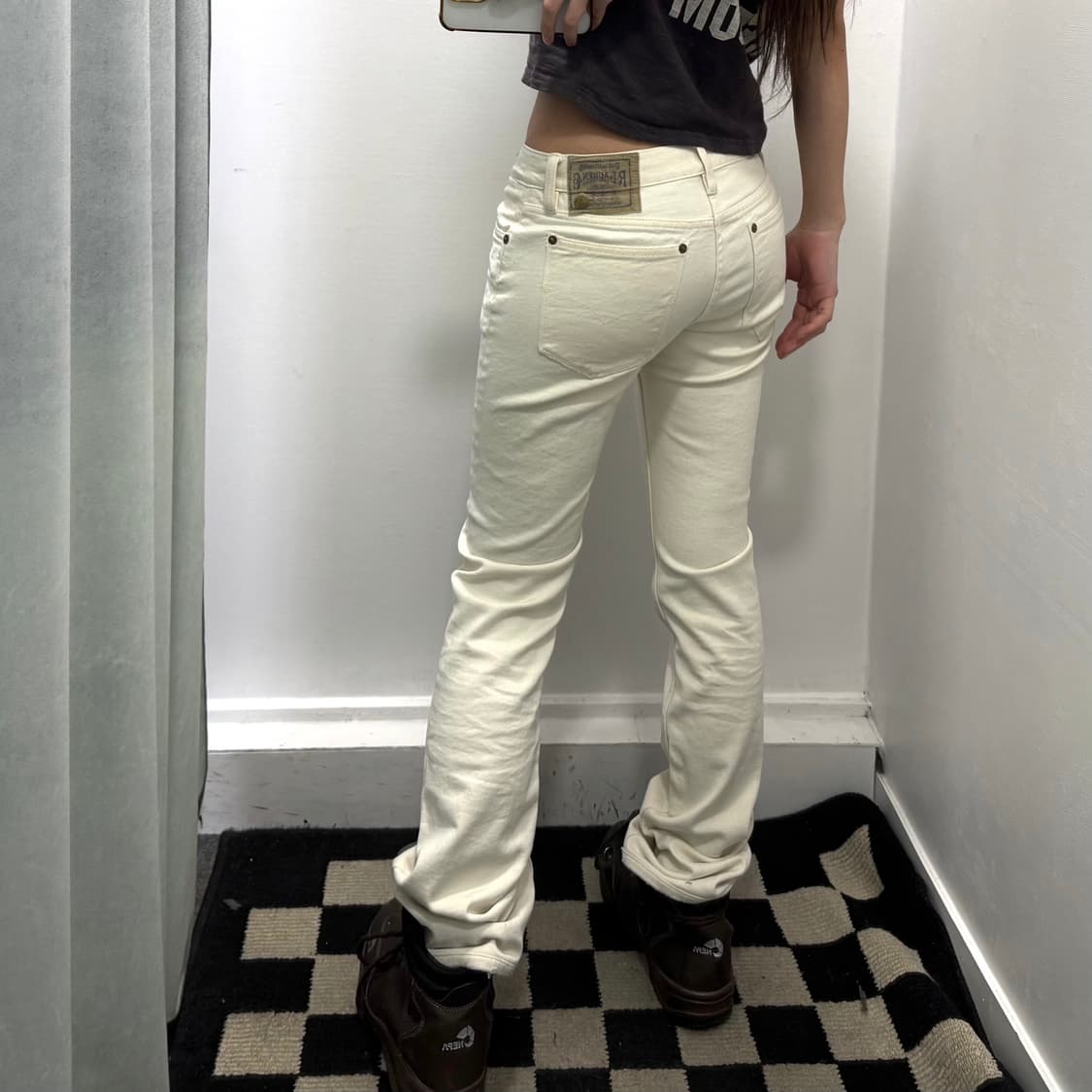 로렌 랄프로렌 블루 라벨 화이트 데님 진 상품이미지2