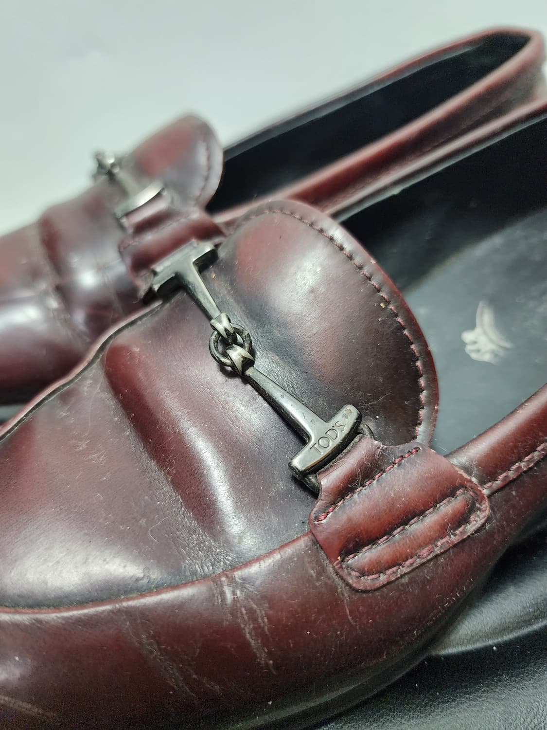 토즈 TOD'S 여성 로퍼 버건디 상품이미지5