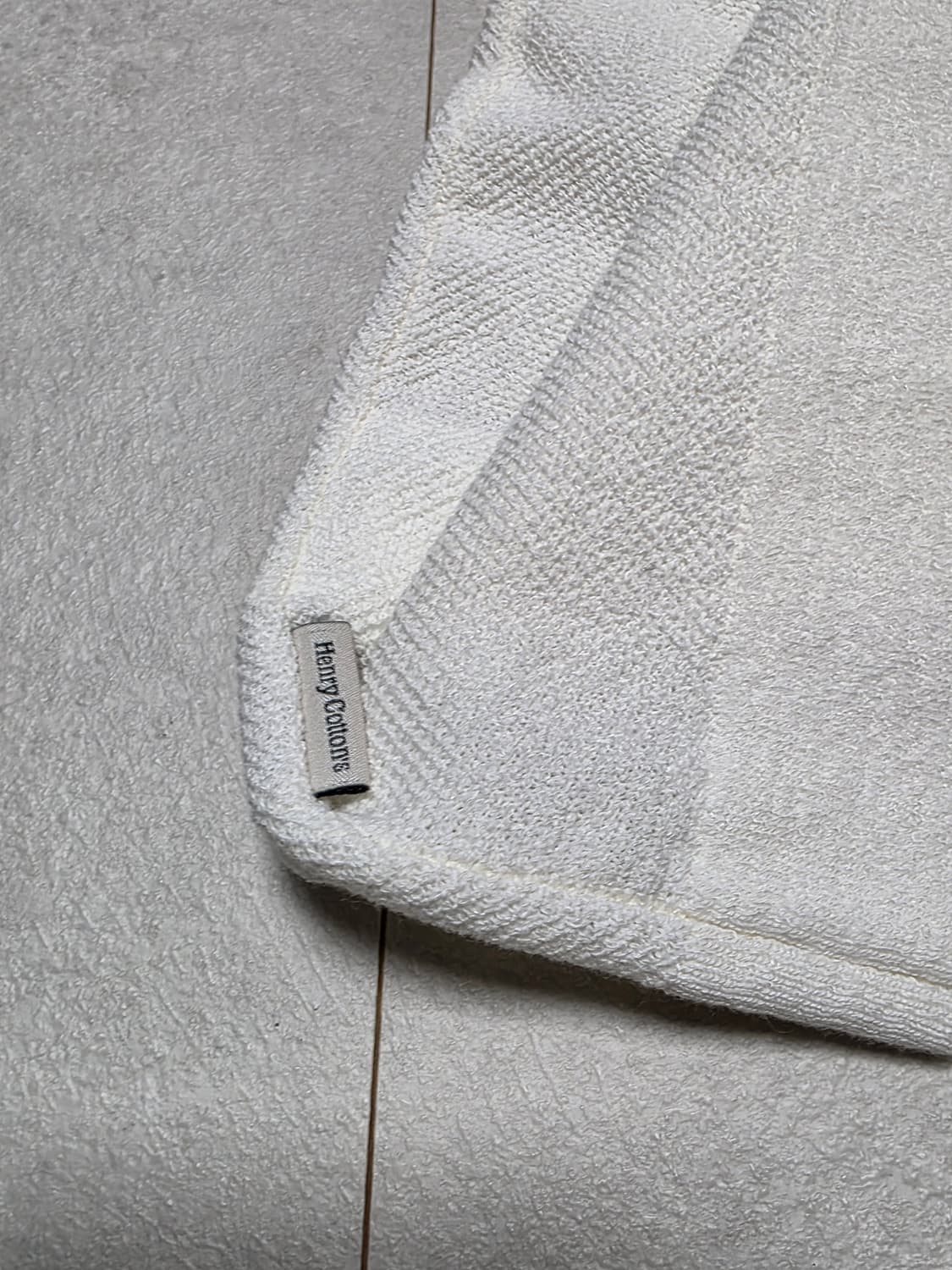 헨리코튼 니트웨어 아이보리 폴로셔츠 54사이즈 XL사이즈 상품이미지6