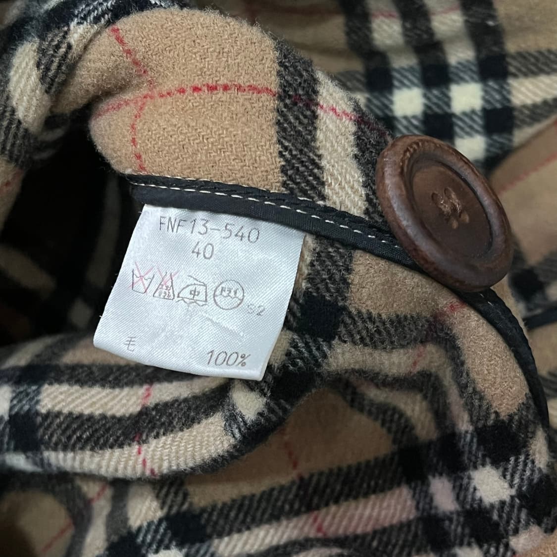  버버리 블루라벨 후드 울 코트 y14815 상품이미지7