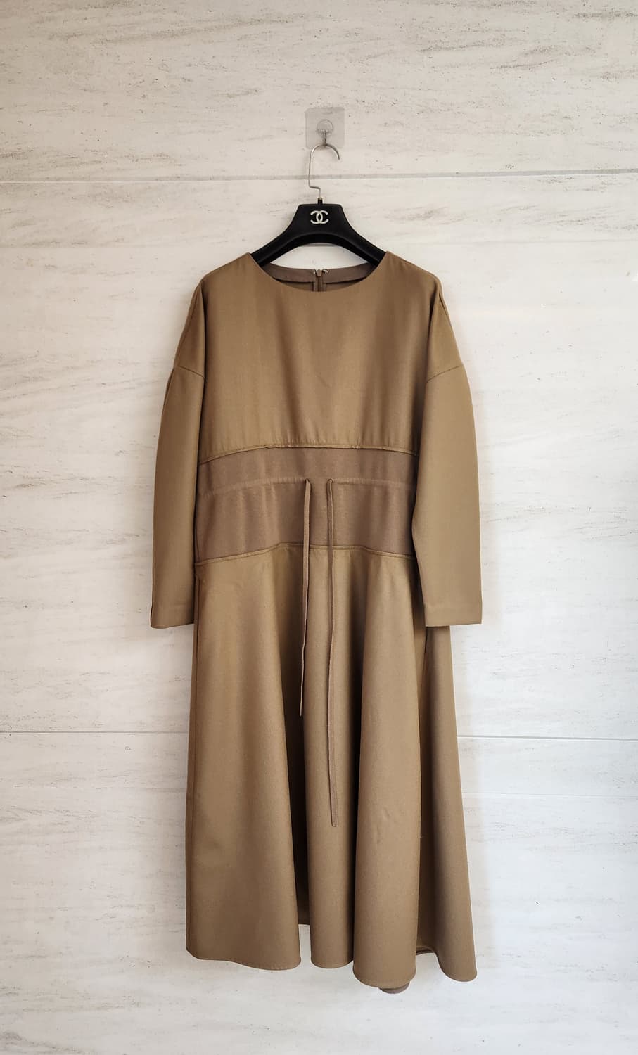 시스템 울 미디원피스 55사이즈 상품이미지5