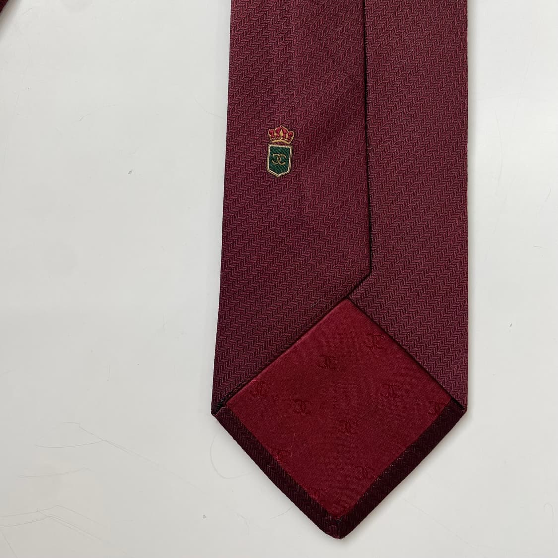 샤넬(CHANEL) 심플로고 명품 정품 넥타이8.1cm 상품이미지6