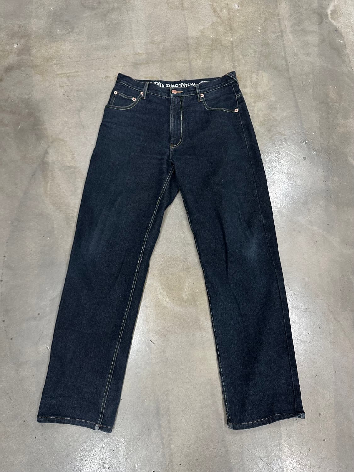 도그타운 드래곤 오리엔탈자수 데님팬츠 상품이미지5