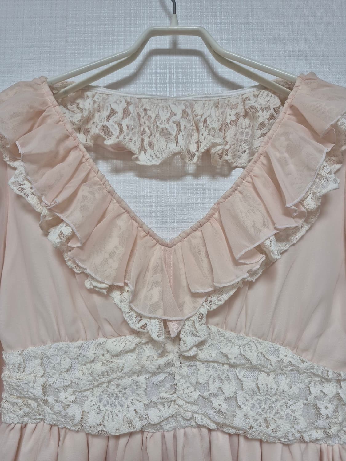 딸기우유 리즈리사 초고전템 라떼갸루 히메카지 쉬폰 프릴 원피스입니다 ♡♡ 상품이미지2