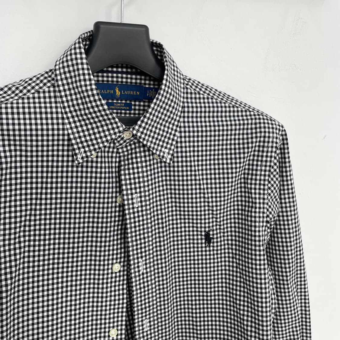 폴로 랄프로렌 깅엄 체크 셔츠 상품이미지4